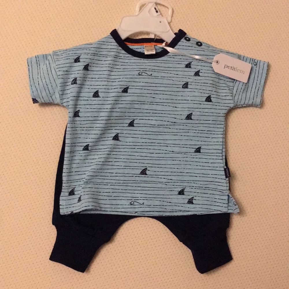 Petit Lem two piece outfit. Adorable!!
